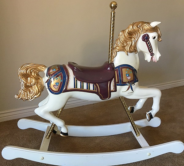 1984 woodcarver rocking horse