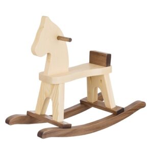 Wood Rocking Horse Buyers Guide 2024 Positive Parenting Tips   Toddler Rockinghorse Walnut 300x300 