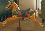 Karl Müller Carousel Horse, circa 1900
