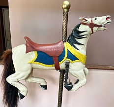 Oscar Buck Carousel Horse