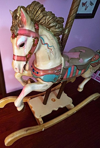 Carousel Rocking Horse front