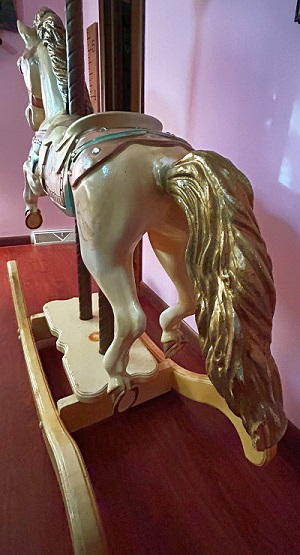 Carousel Rocking Horse rear