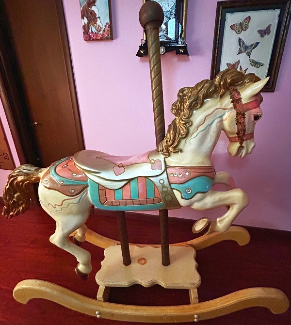 Art Carvers Carousel Rocking Horse