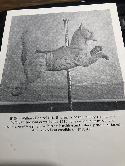 Dentzel cat appraisal