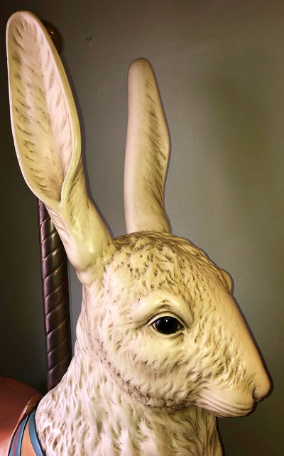 Dentzel rabbit head