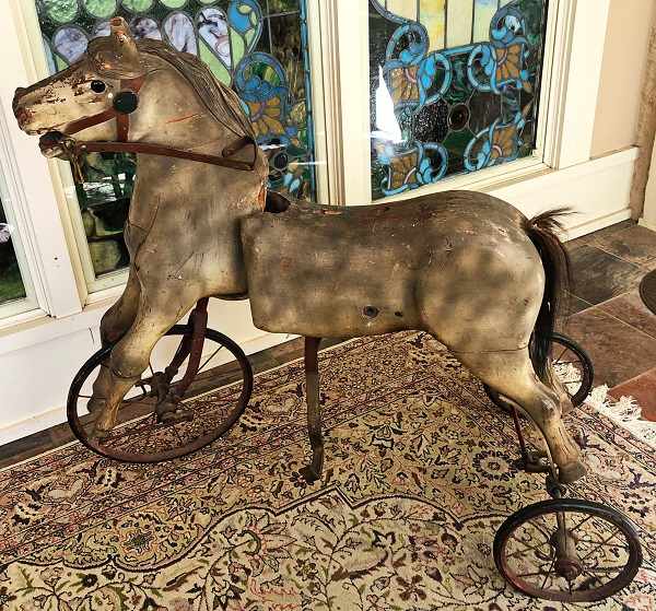 Trike horse reverse side